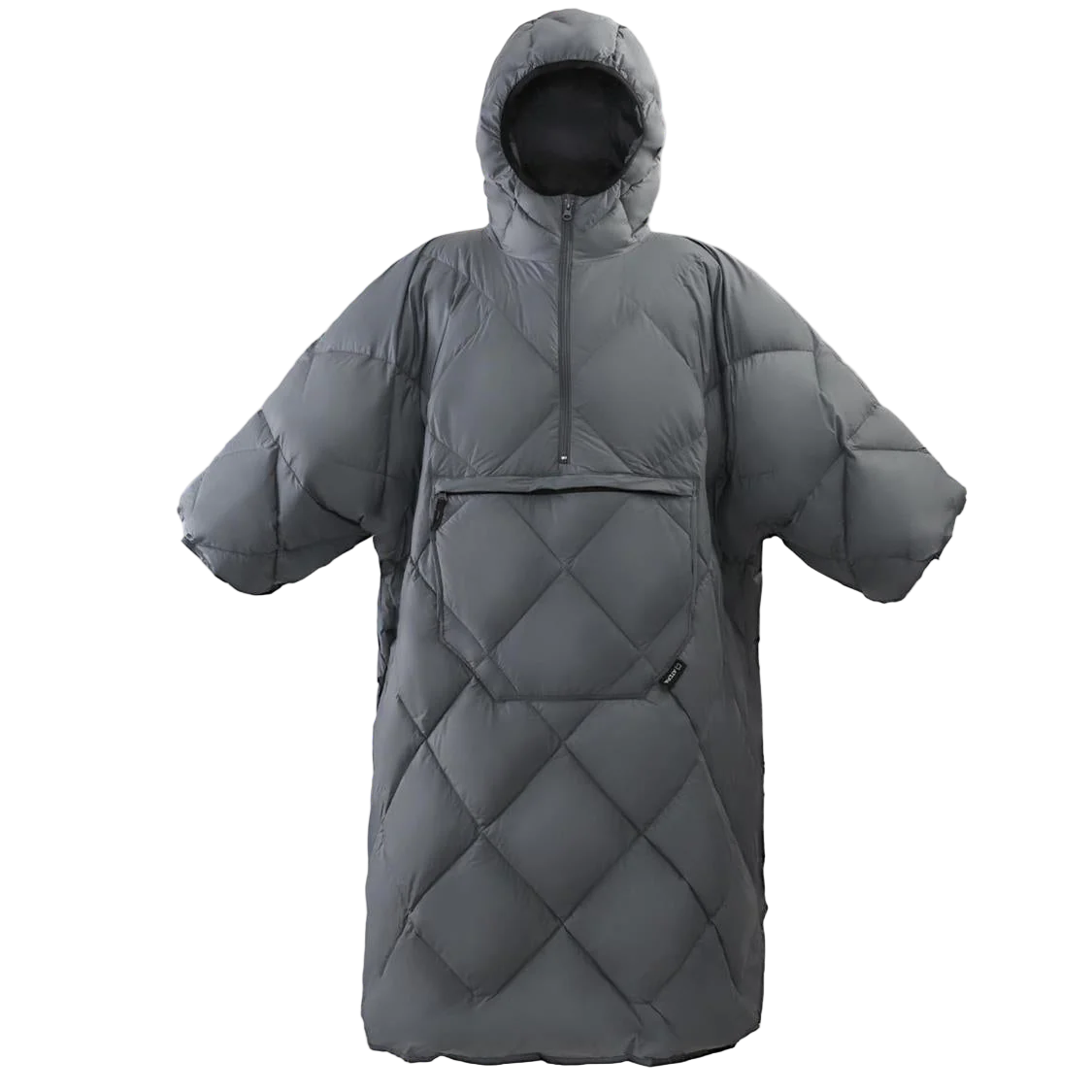 Atepa Murano Insulated Camp Poncho - Grey - Image 2