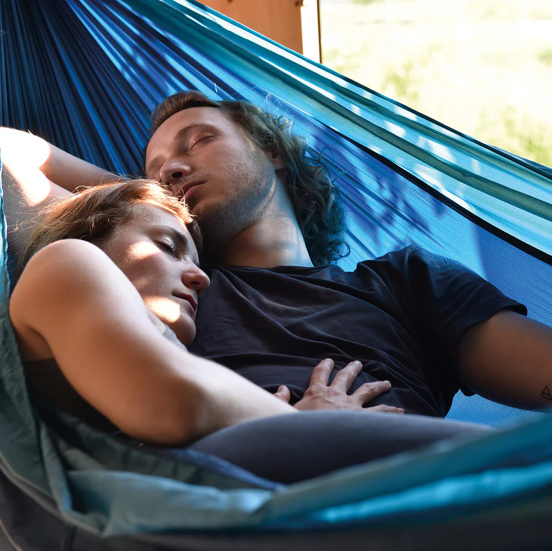 Cocoon Double Travel Hammock-Blue Moon + Tree Strap Set - Image 2