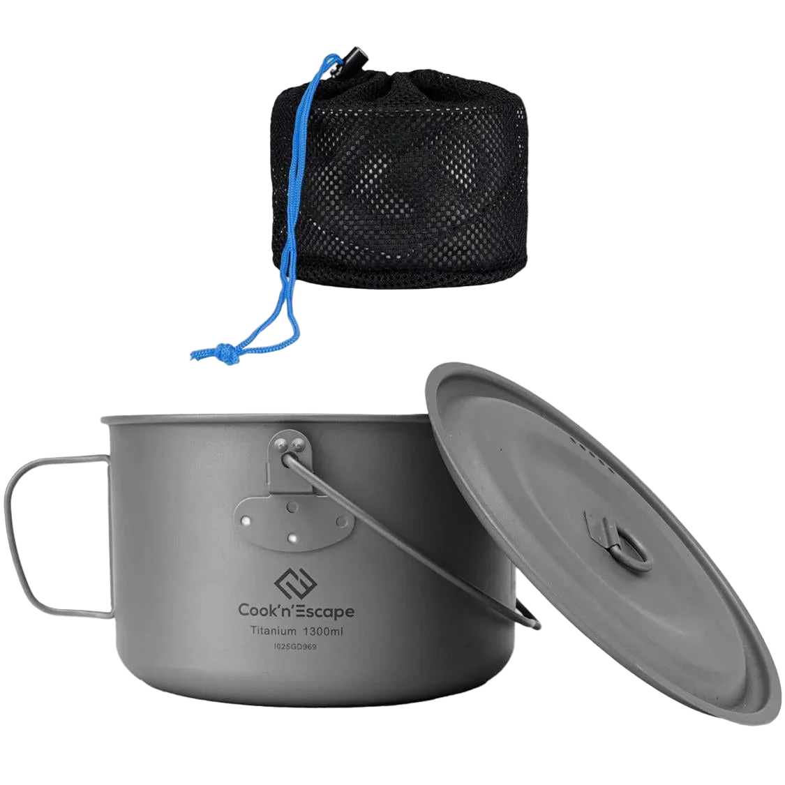 Cook'n'Escape 1300ml Titanium Hanging Pot - Image 2