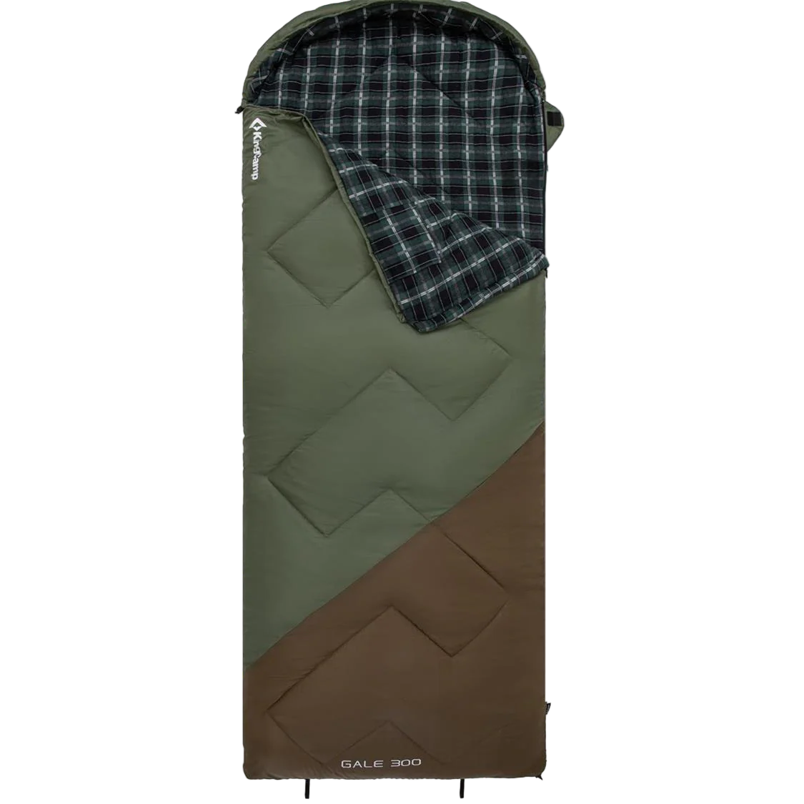 KingCamp GALE 300 Sleeping Bag With Hood - Image 3