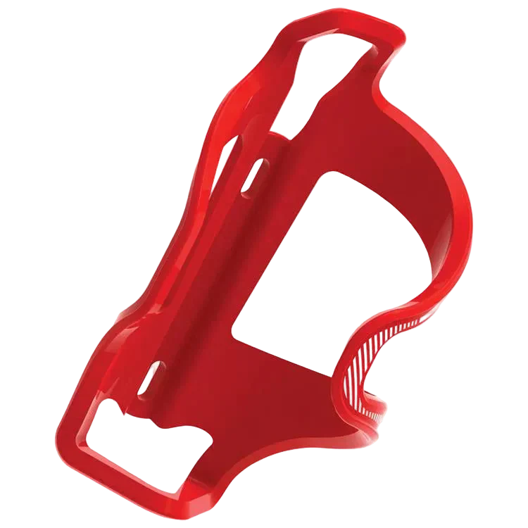 Lezyne Flow Bottle Cage Red - Sideload - Image 2