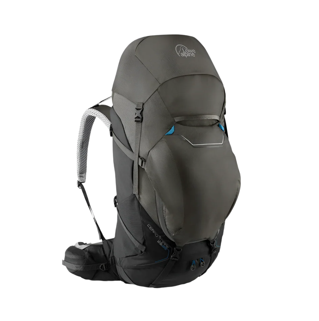 Lowe Alpine Men's Cerro Torre 65:85 Pack Black/Greyhound