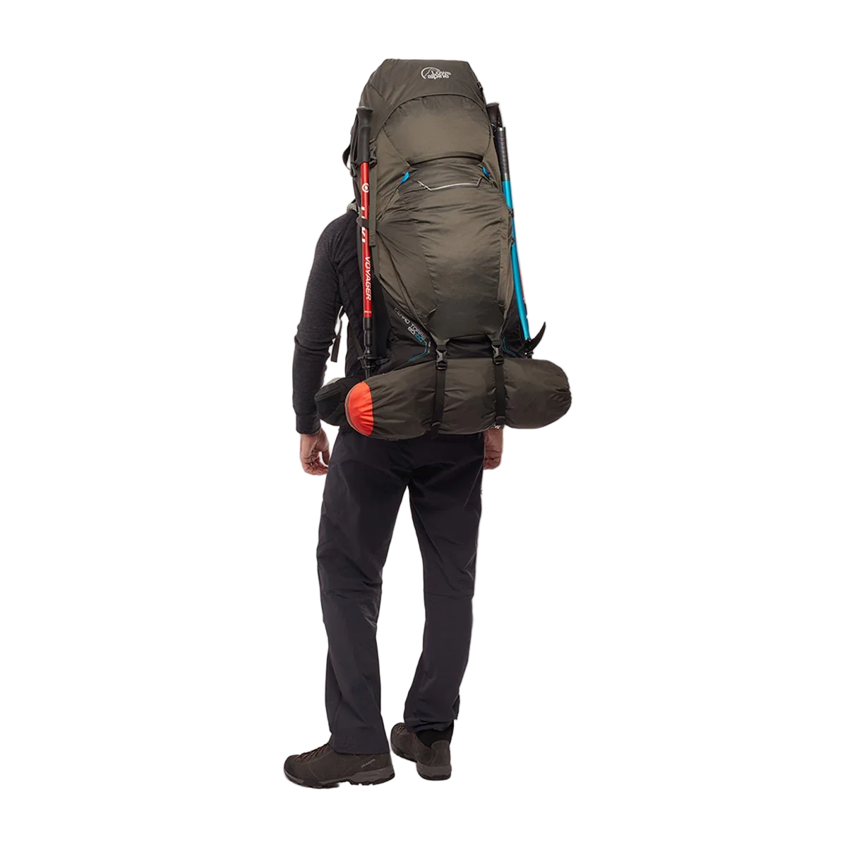 Lowe Alpine Men's Cerro Torre 65:85 Pack Black/Greyhound - Image 2