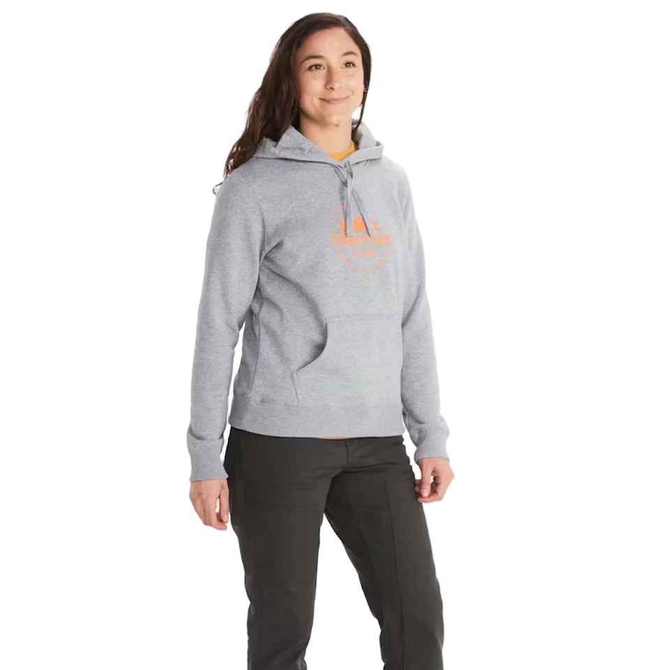 Marmot Culebra Peak Women's Hoody Grey Heather - Image 2