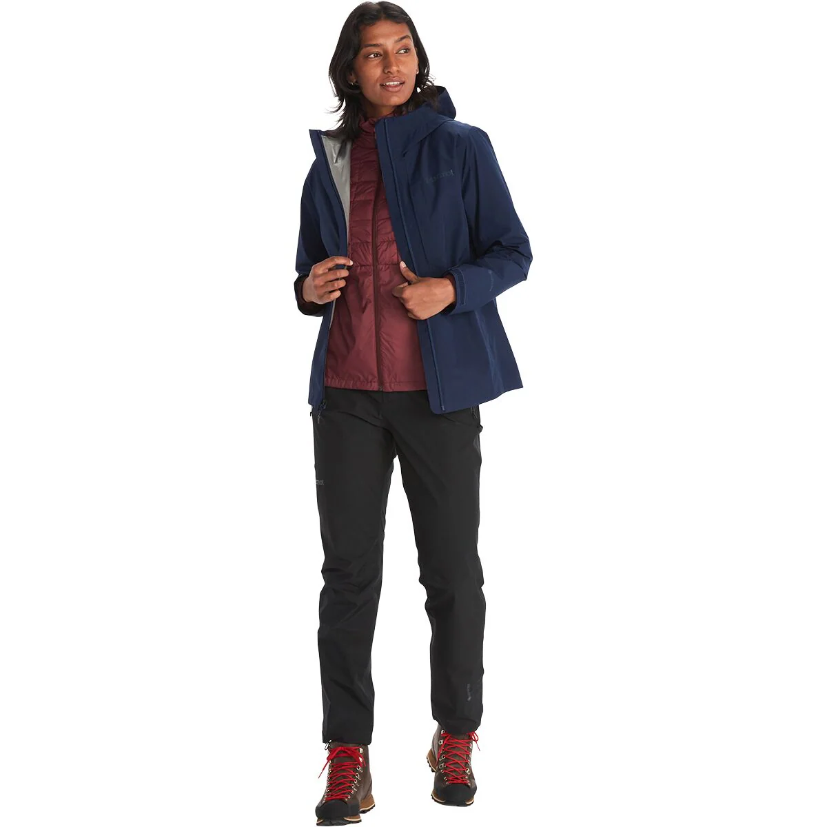 Marmot Minimalist Goretex Jacket Women's Arctic Navy XS - Image 4