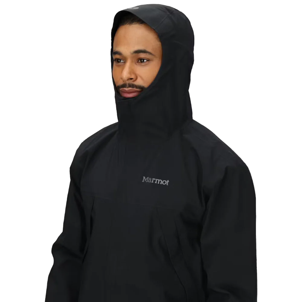 Marmot Precip Eco Jacket Men's - Black - Image 5