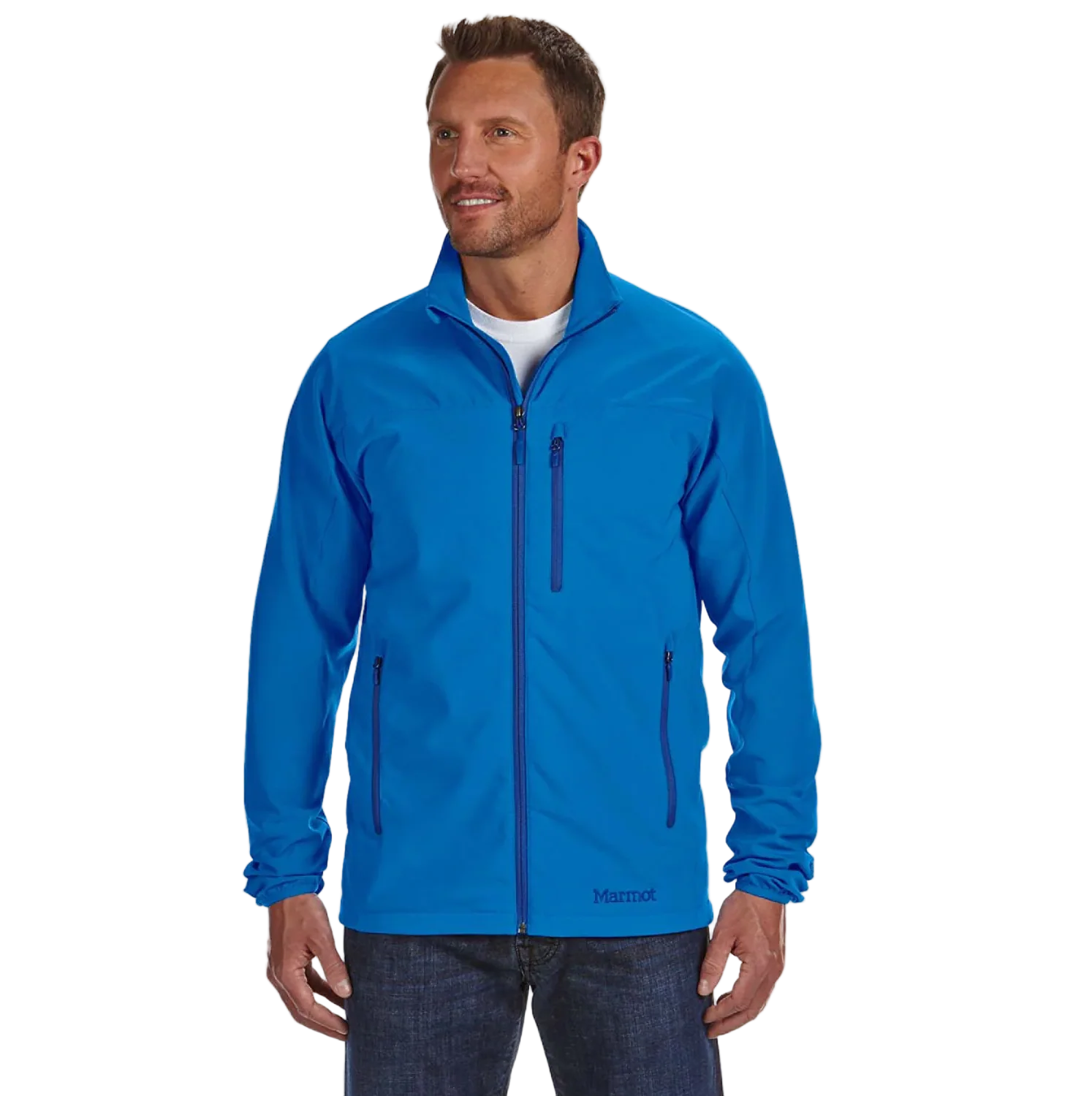Marmot Tempo Soft Shell Jacket Blue Sapphire - Image 2