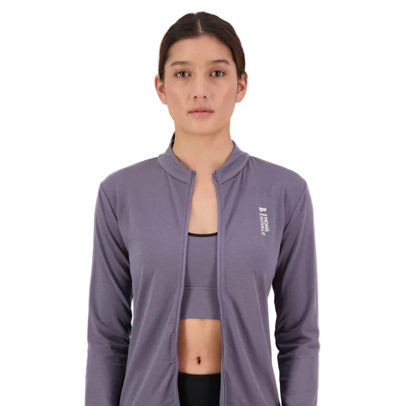 Mons Royale Women's Roam Cargo Full Zip LS Top - XSmall - Image 4