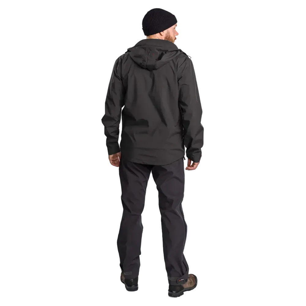 Pinewood Abisko Telluz Men's Rain Jacket - Dark Anthracite - Image 4