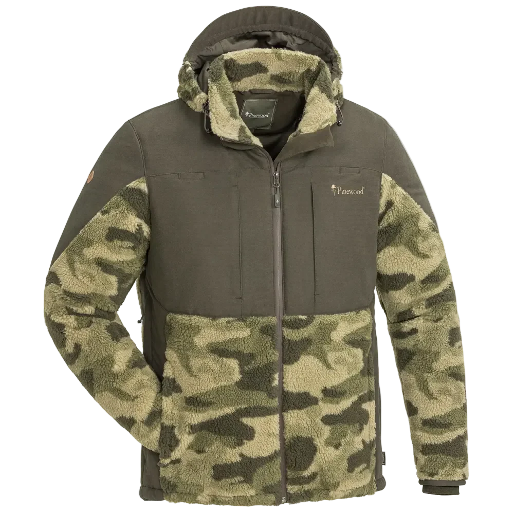PINEWOOD Esbo Pile Heavyweight Fleece Camo Jacket - Image 2