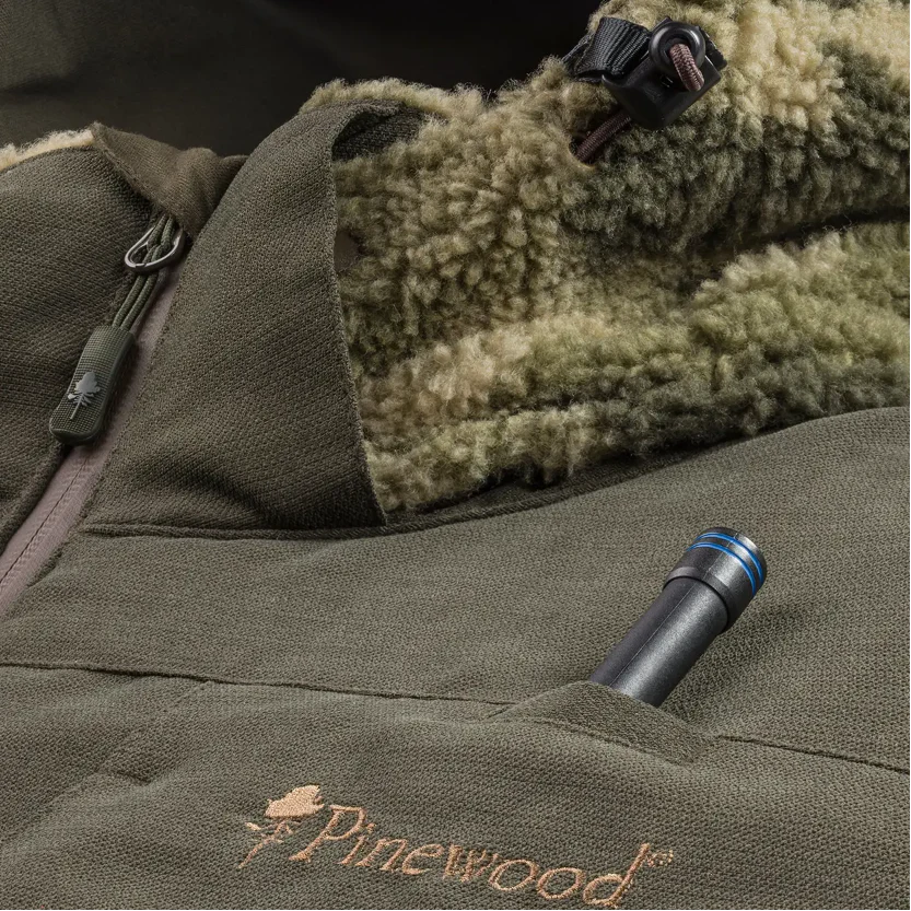 PINEWOOD Esbo Pile Heavyweight Fleece Camo Jacket - Image 4