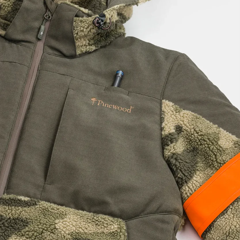 PINEWOOD Esbo Pile Heavyweight Fleece Camo Jacket - Image 5