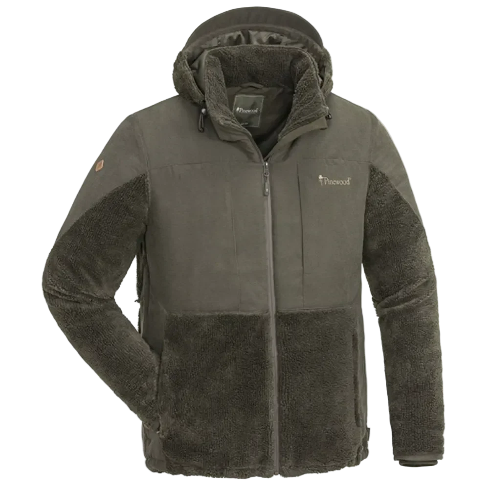 PINEWOOD Esbo Pile Heavyweight Fleece Jacket - Brown