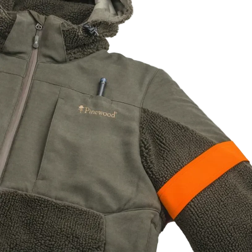 PINEWOOD Esbo Pile Heavyweight Fleece Jacket - Brown - Image 2