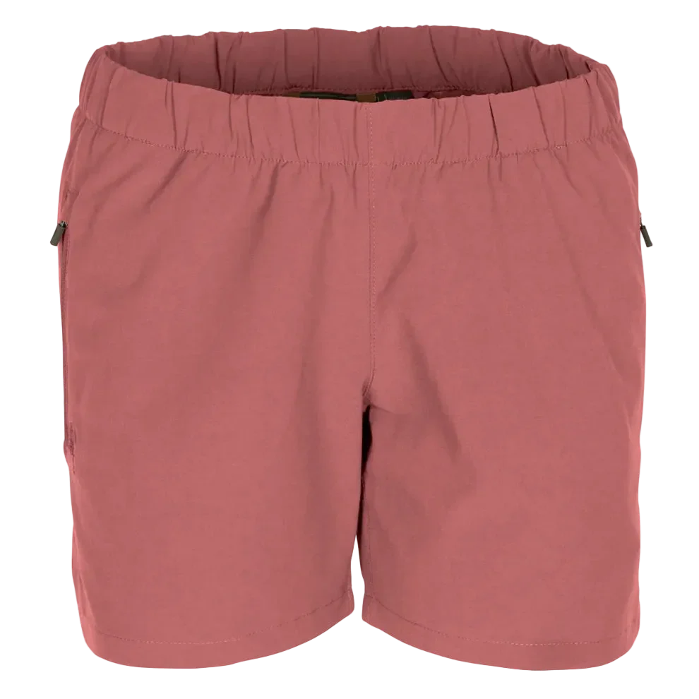 PINEWOOD Everyday Travel Shorts - Womens Rusty Pink