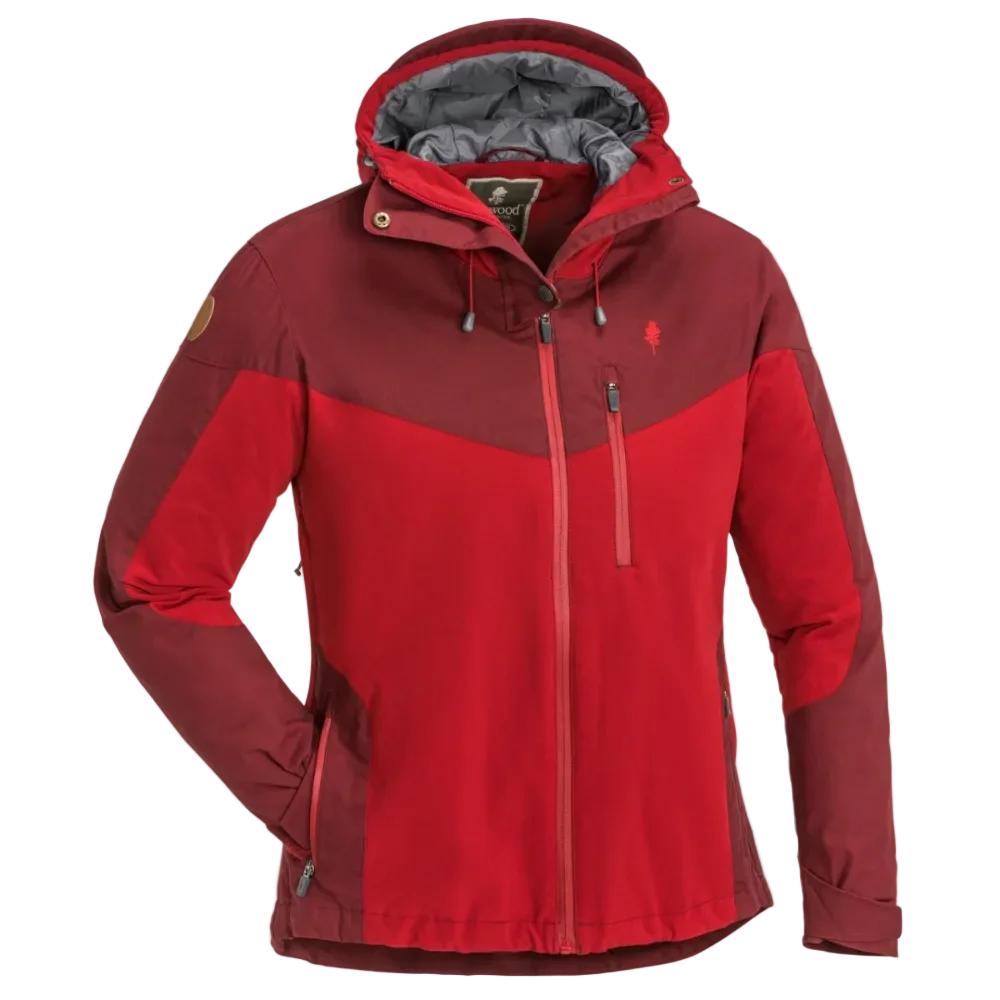 Pinewood Finnveden Hybrid Extreme Women's Jacket Red/Tomato - Image 2