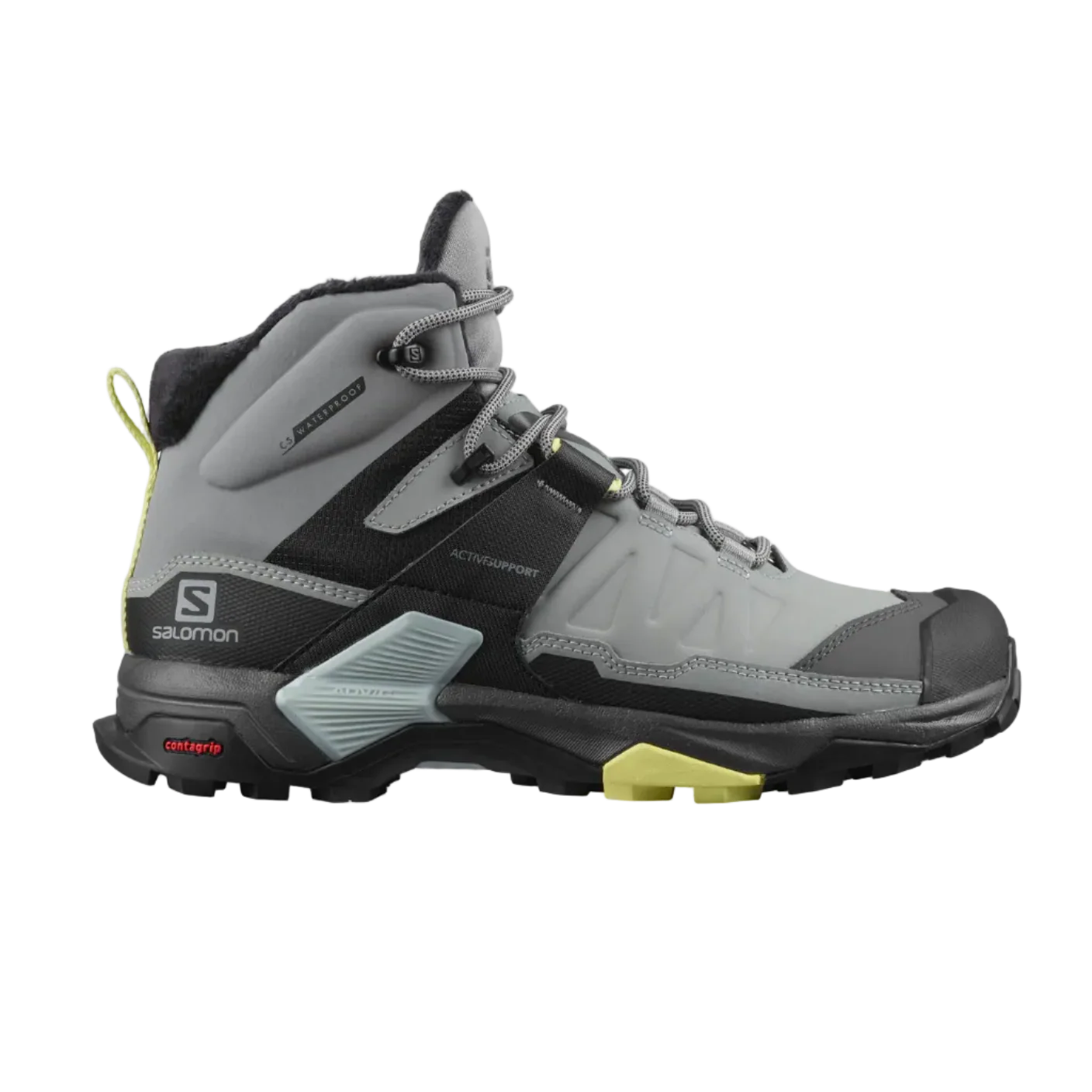 Salomon X Ultra 4 Mid Winter Ts Cswp Women's Shoe-Monument/Black/Charlock-5.5
