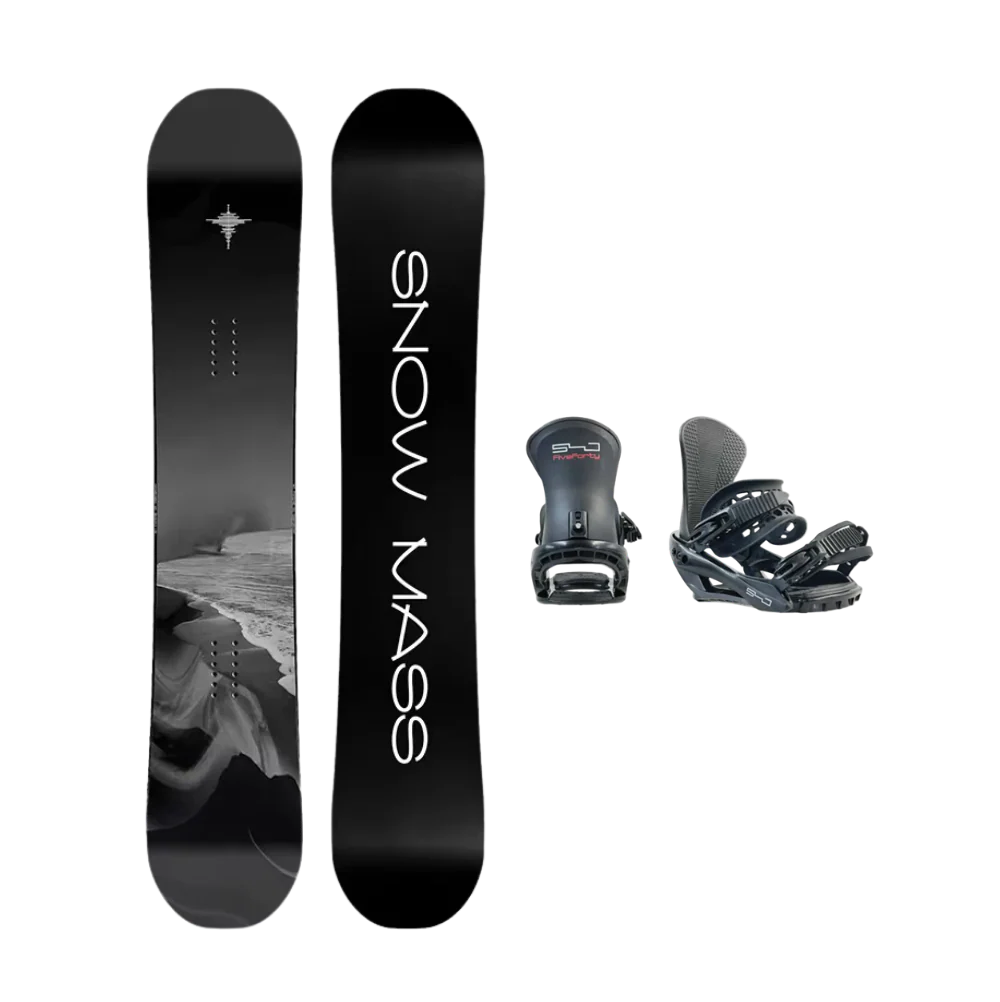 Snowmass Camber Snowboard and Large Binding Package 157cm