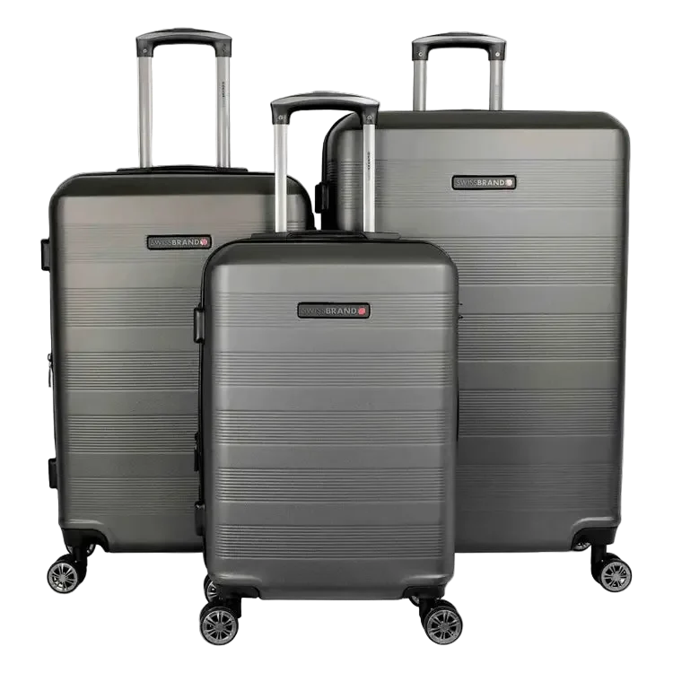 Swissbrand Cardiff Trolley Case Set of 3 - Three Colours - Image 2