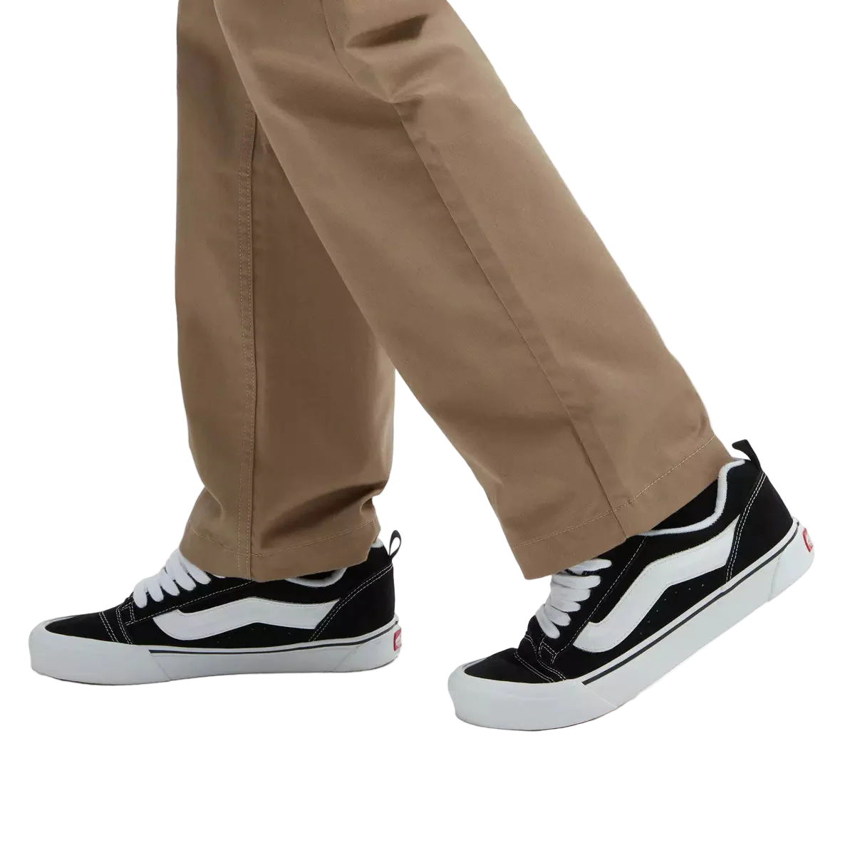 Vans Knu Skool Men's Shoe Black/True White - Image 2